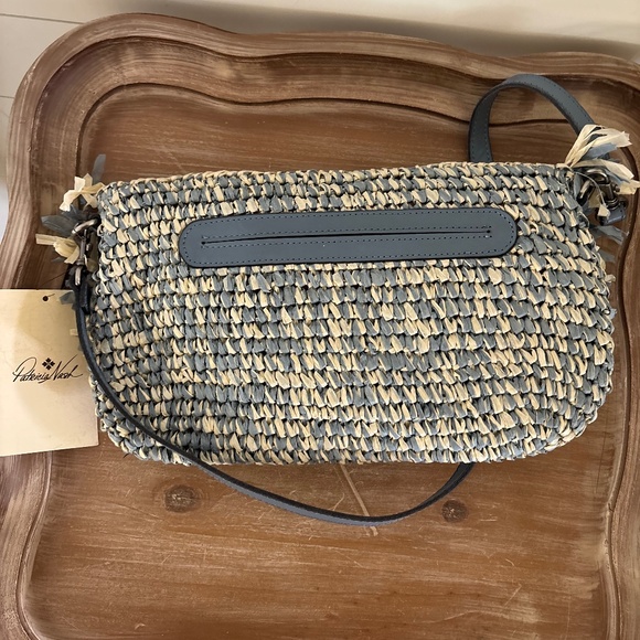 Patricia Nash Loulia Clutch Crossbody In Blue Bag NWT - Picture 3 of 4